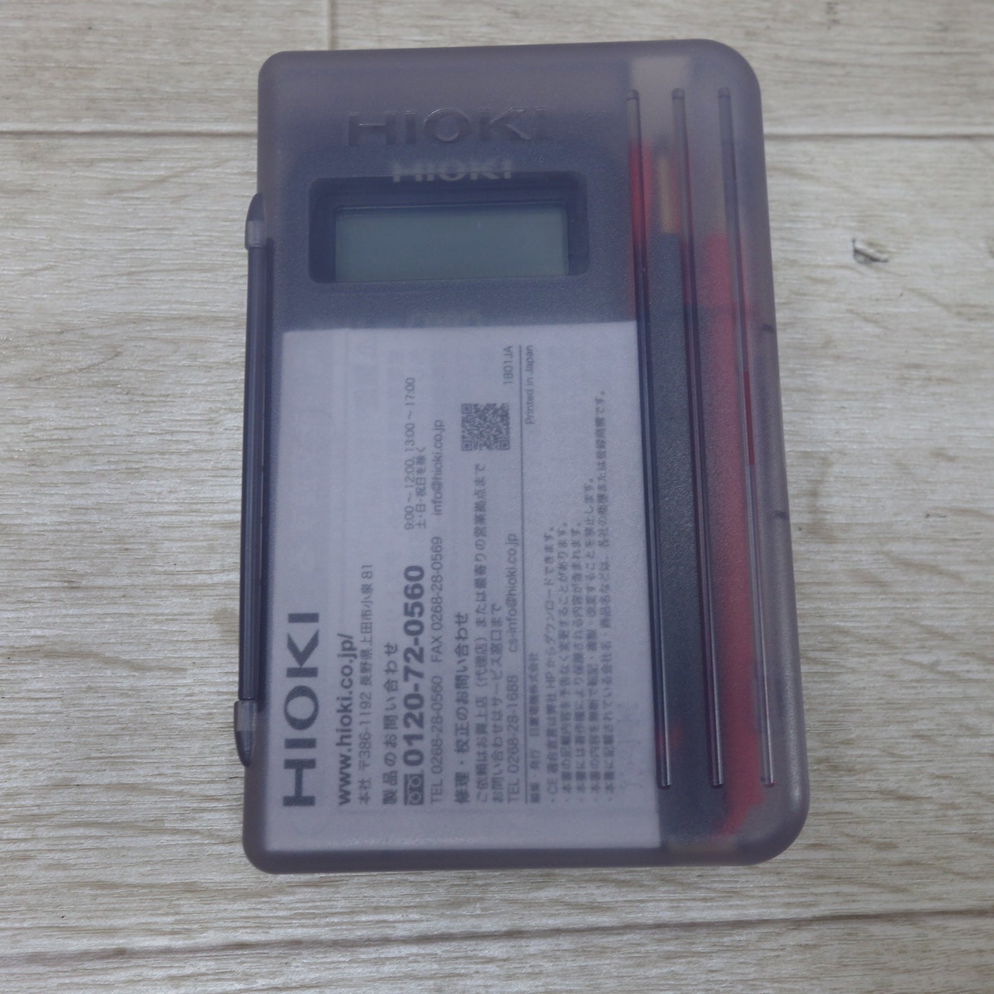 [送料無料] キレイ◆HIOKI 日置電機 カードハイテスタ 3244-60  デジタル マルチ メーター カード型 計測器 測定器◆
