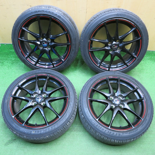 バリ溝！9.5分★トヨタ ヴィッツ G's 純正 205/45R17 グッドイヤー EfficientGrip Comfort 17インチ PCD100/4H★6022801HAノ