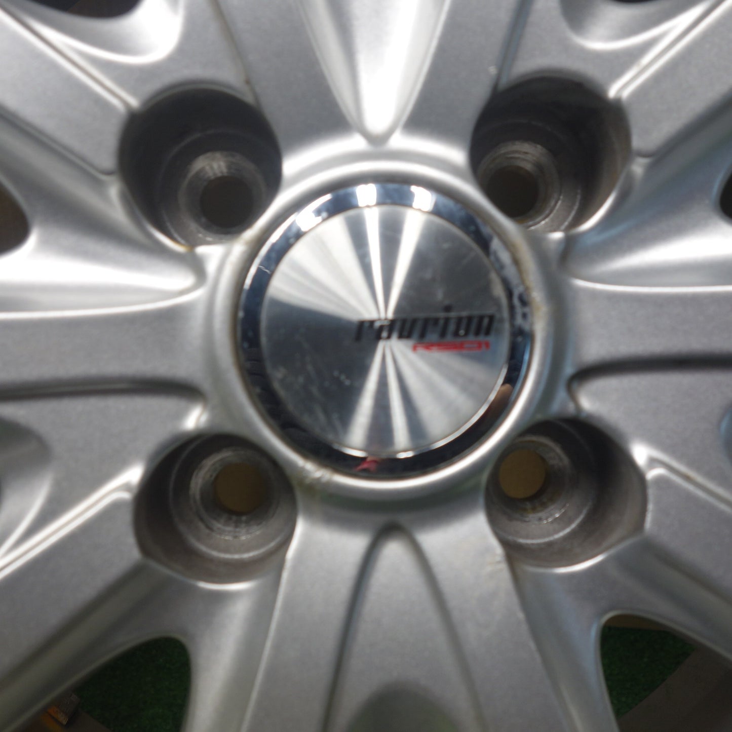 バリ溝！ほぼ10分★スタッドレス 175/70R14 グッドイヤー アイスナビ7 ravrion RS01 ラブリオン 14インチ PCD100/4H★6032702KTス