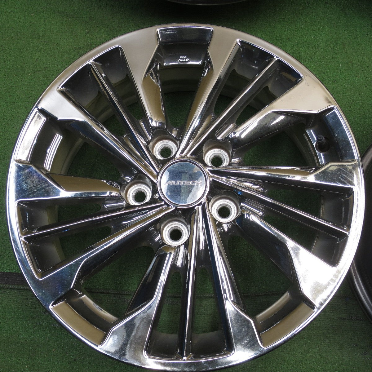 送料無料* 4本価格☆日産 C26 セレナ AUTECH 純正 ENKEI ホイール 16