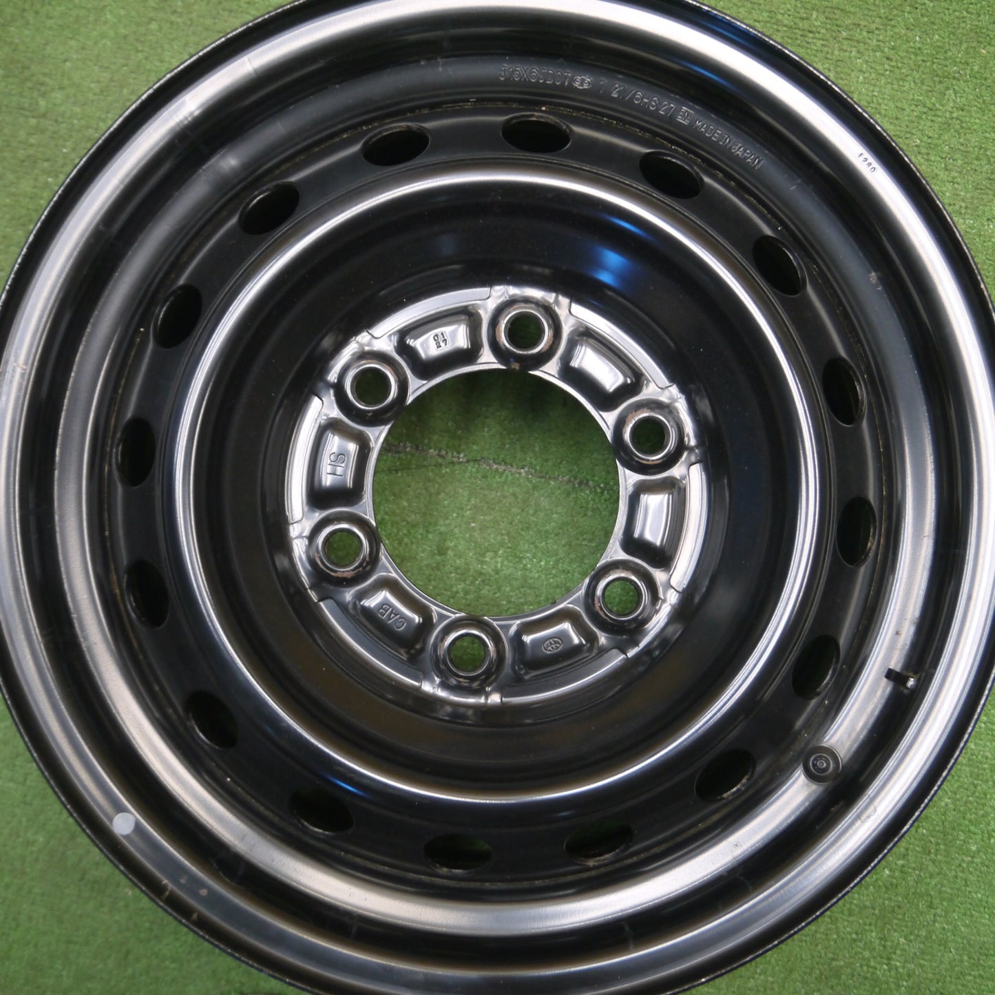 [送料無料] キレイ★トヨタ ハイエース 純正 スチール ホイール 15インチ 15×6J PCD139.7/6H★5012901Hホ