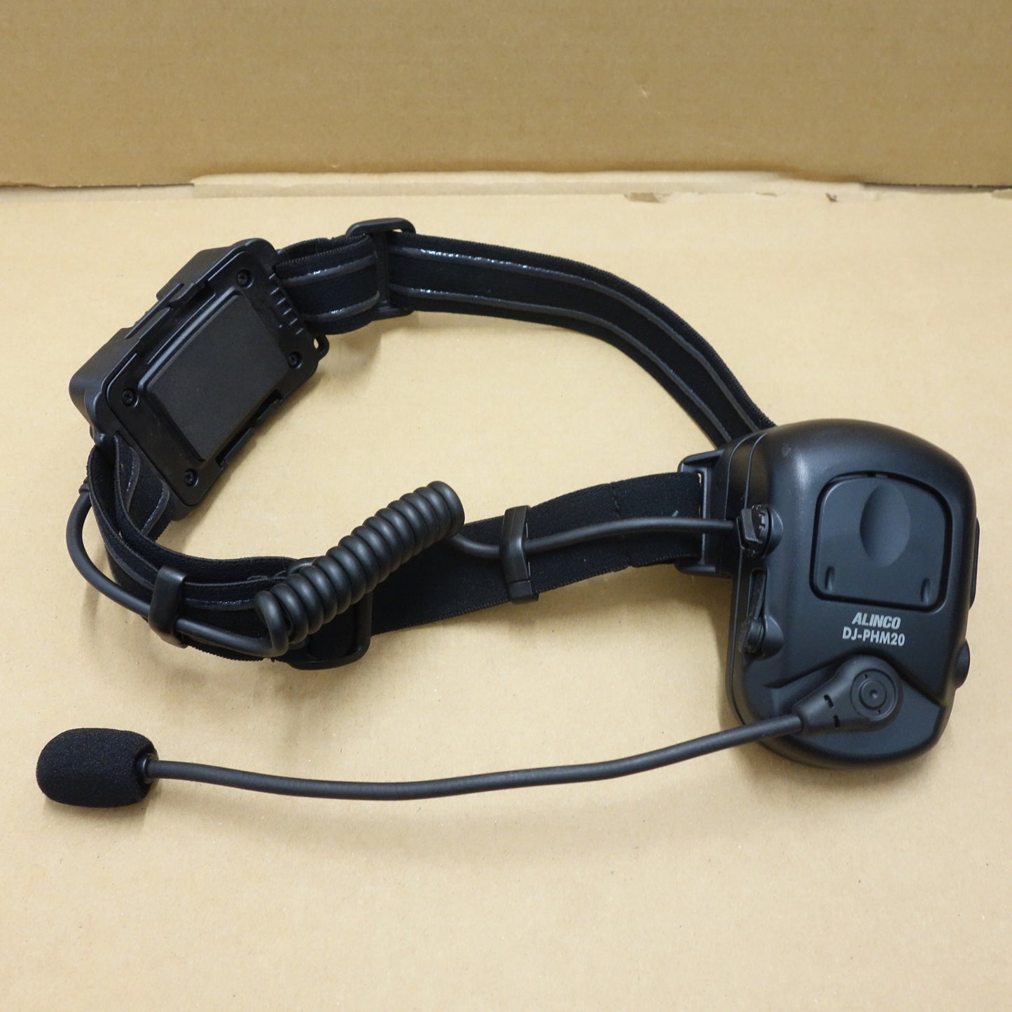[送料無料] ◆ALINCO ヘルメット 作業帽 用 ヘッドセット 型 トランシーバー DJ-PHM20 アルインコ バッテリー EBP-108 EDC-122②◆