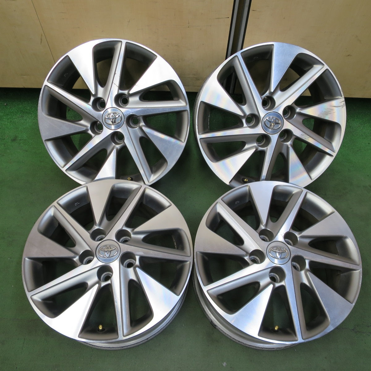 4本価格★トヨタ 20系 ヴェルファイア アルファード 純正 ホイール 16インチ 16×6.5J PCD114.3/5H★6072401NGホ