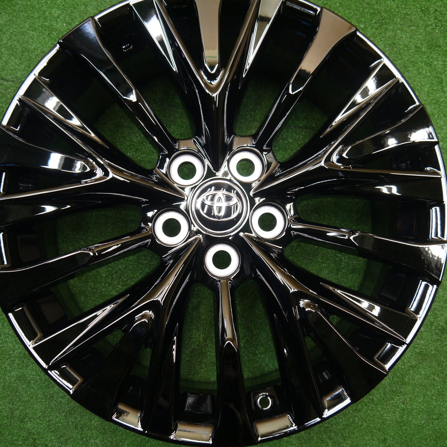 新車外し★トヨタ 40系 ヴェルファイア アルファード Zプレミア 純正 ホイール 19インチ 19×7J PCD120/5H★5102204Hホ