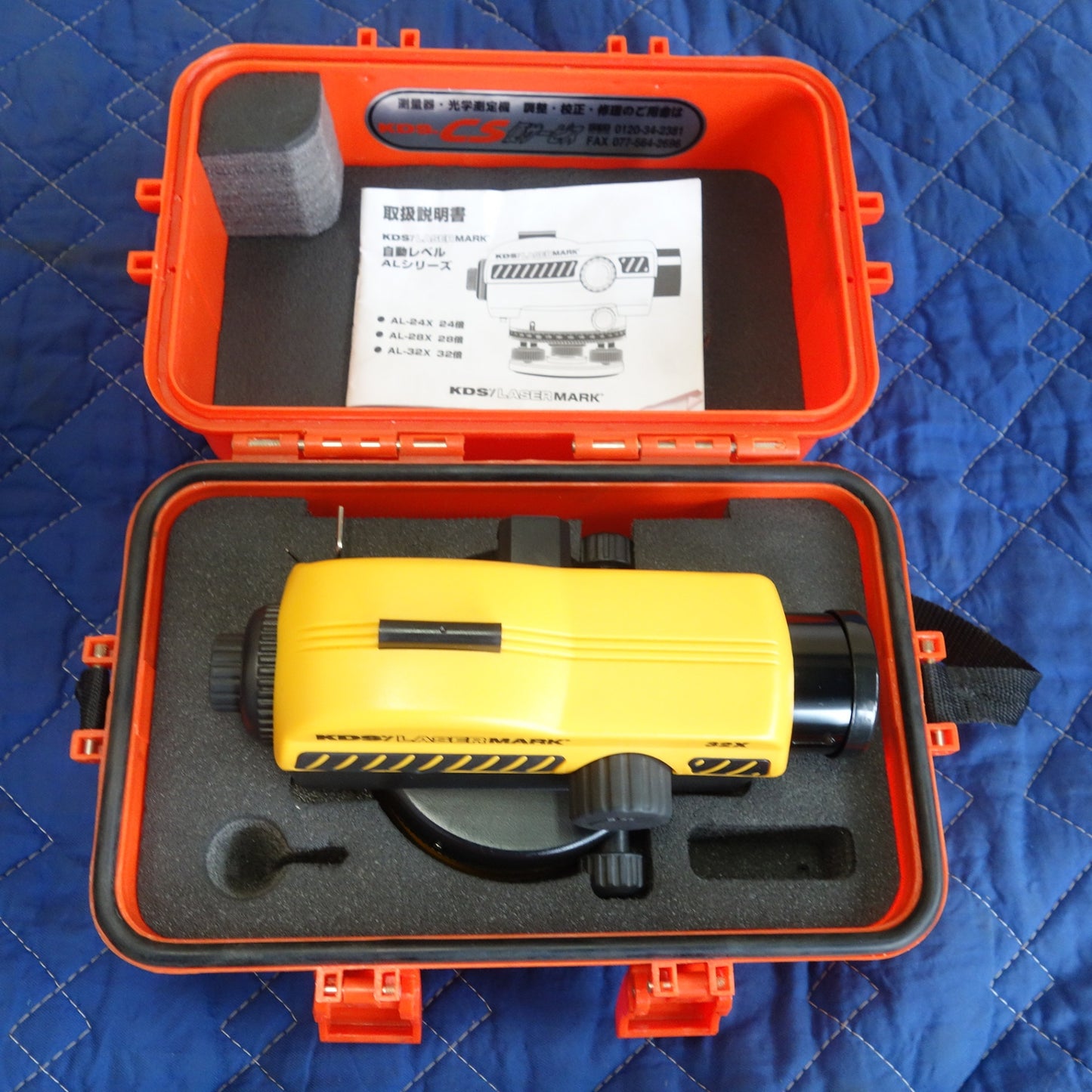 [送料無料] ☆KDS ムラテック 自動レベル オートレベル AL-32X 測定器 測定機 現状品☆
