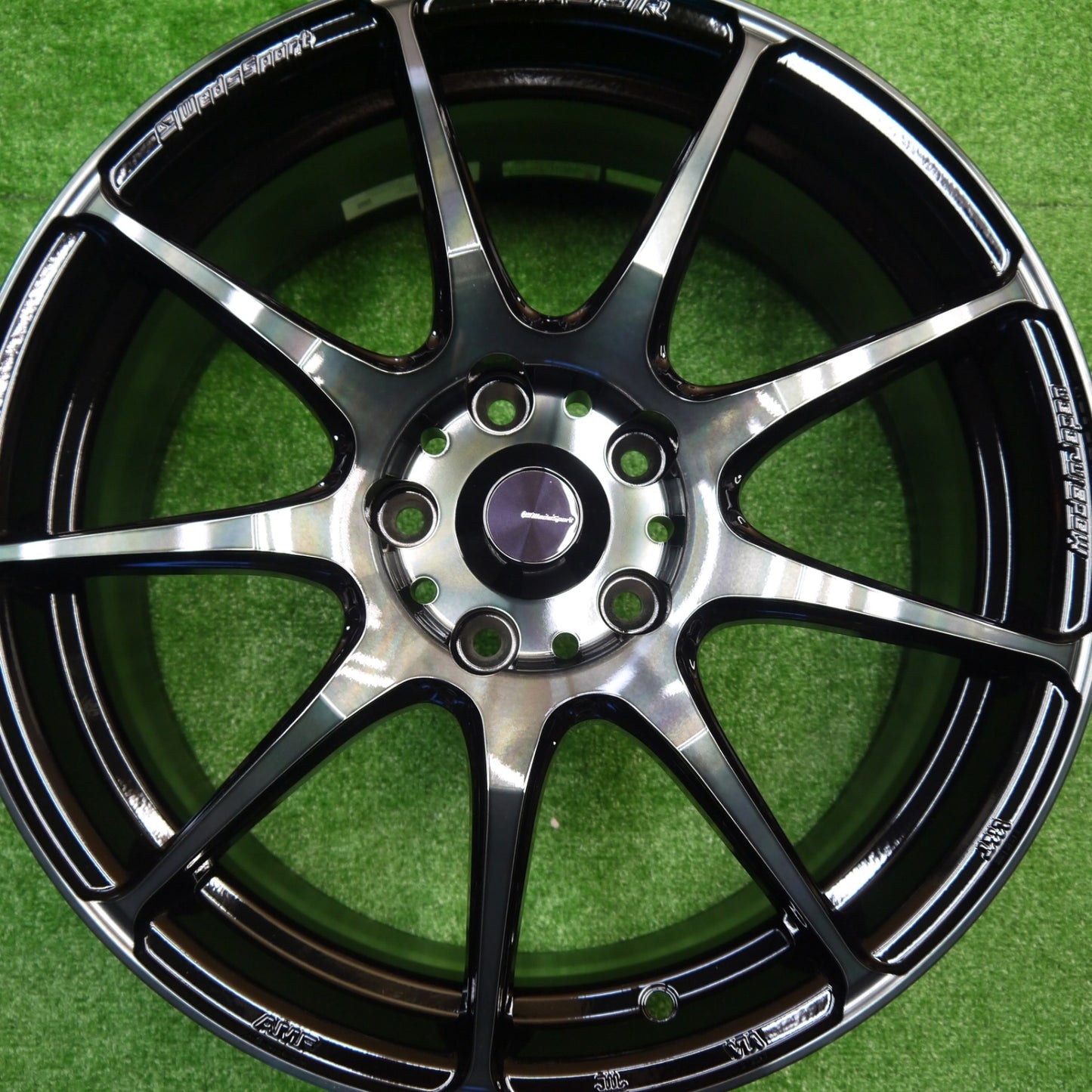 未使用！付属品付き★Weds Sport SA-99R 18インチ ホイール 18×7.5J ウェッズスポーツ PCD114.3/5H★5101401Hホ