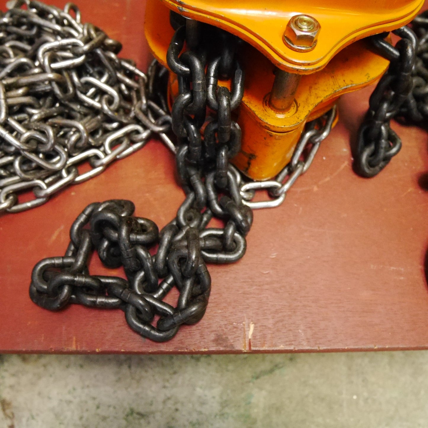 [送料無料] ☆バイタル工業 TOA 1ton チェーンブロック CHAIN T-6.3 12450 VITAL 荷揚 吊り上げ 運搬 チェンブロ 工具☆