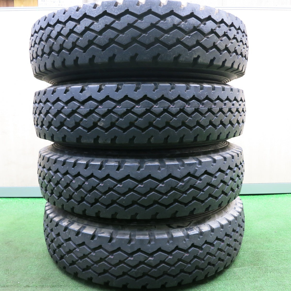 *送料無料* 新車外し★トヨタ 再販 ランクル ピックアップ 純正 スチール 7.50R16 114/112R ダンロップ SP QUALIFIER T.G.21 PCD150/5H★4032406HAノ