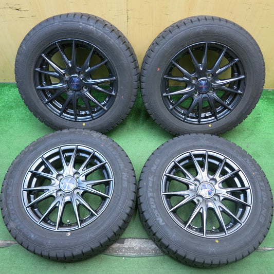 バリ溝！22年！9.5分★スタッドレス 175/65R14 オートバックス ノーストレック N5 VELVA SPORTZ ヴェルヴァ 14インチ PCD100/4H★5070604HAス