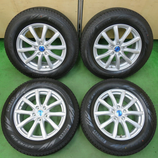 未使用！24年★スタッドレス 225/65R17 ピレリ アイスゼロ アシンメトリコ 社外 アルミ 17インチ PCD114.3/5H★5021417イス