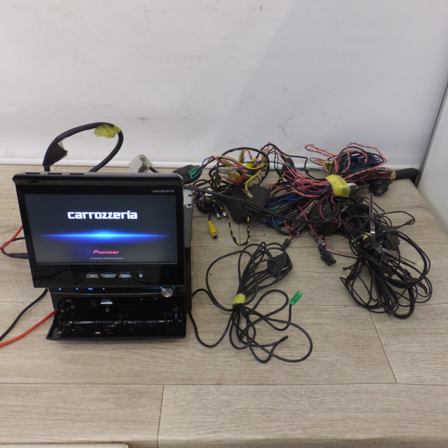 [送料無料] 現状品★カロッツェリア carrozzeria AV一体型HDDナビゲーション サイバーナビ AVIC-VH09CS(CPN4026)(9)★