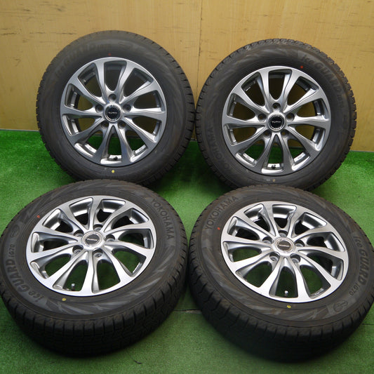 [送料無料] バリ溝！24年！キレイ！ほぼ10分★スタッドレス 185/65R15 ヨコハマ アイスガード iG70 BALMINUM バルミナ 15インチ PCD114.3/5H★5032409Hス
