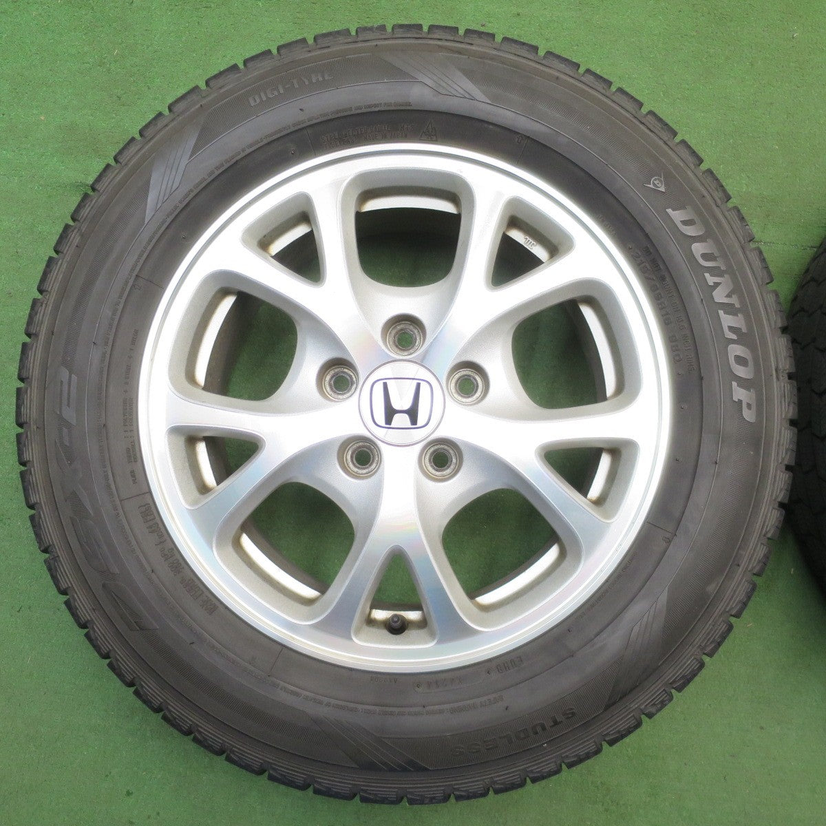4本価格★ホンダ エリシオン 純正 215/65R16 スタッドレス ダンロップ DSX-2 16インチ PCD114.3/5H★6042401NJス