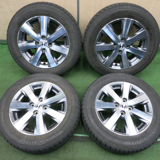 *送料無料* バリ溝！8.5分★ホンダ フリード 純正 185/65R15 スタッドレス ヨコハマ アイスガード iG50 プラス 15インチ PCD100/4H★4051801NJス