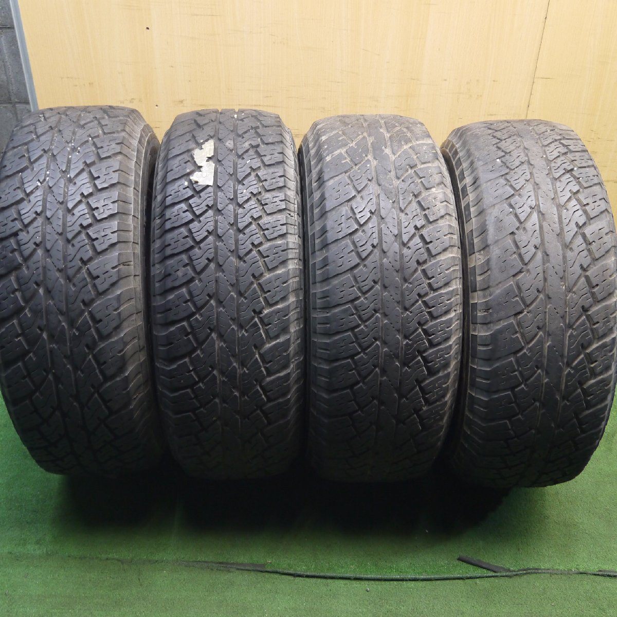 *送料無料* ４本価格★トヨタ 100系 ランクル 純正 275/70R16 ブリヂストン デューラー A/T 693 ランドクルーザー★3051005アノ