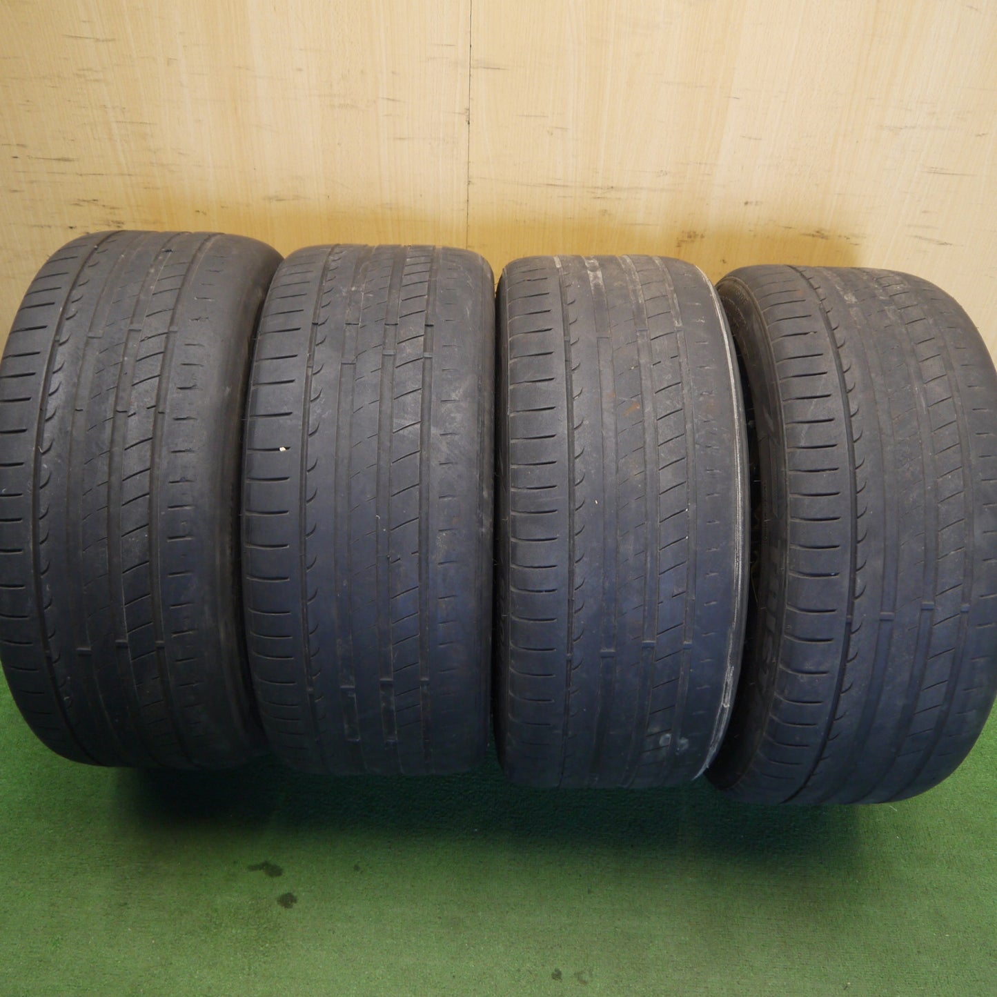 4本価格◎スバル WRX STI 純正 ENKEI 245/40R18 トライスター SPORTPOWER2 18インチ エンケイ PCD114.3/5H◎6062905Hノ