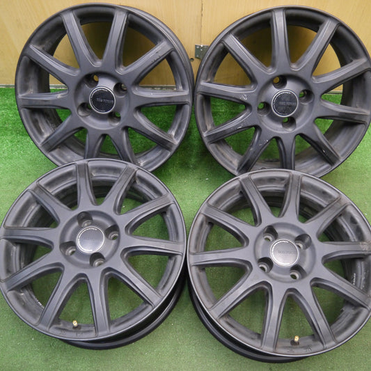 4本価格★FIAT フィアット 等 ECO FORME 15インチ ホイール エコフォルム 15×6J PCD98/4H★5062006Hホ