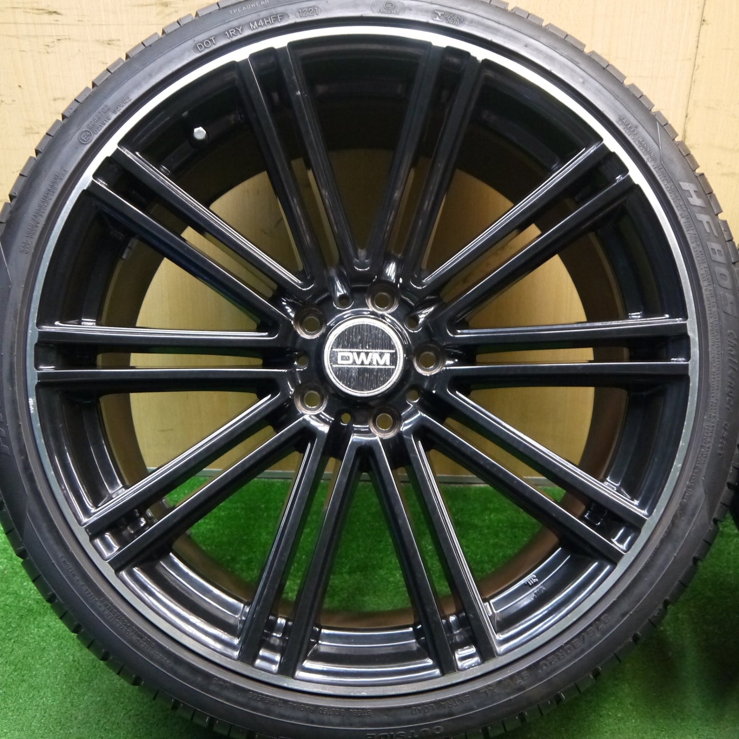 4本価格！21年★DWM DW757 245/35R20 275/30R20 ハイフライ HF805 ウィンラン R330 20インチ PCD114.3/5H★5051202Hノ
