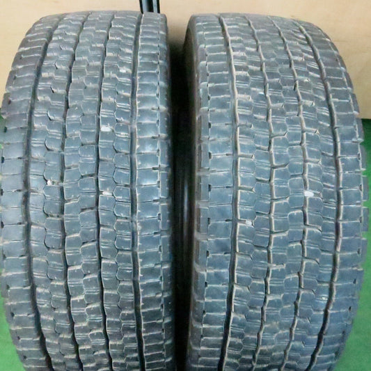 バリ溝！23年！9.5分★トラック タイヤ 245/70R19.5 136/134J スタッドレス ブリヂストン W999 19.5インチ★4050408ナス