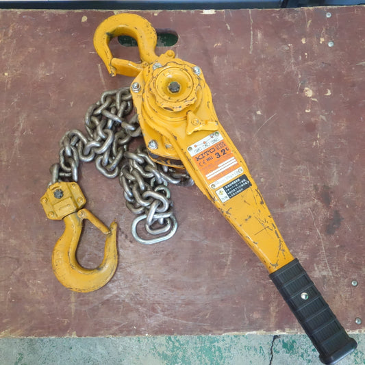 [送料無料] ☆KITO キトー レバーブロック 3.2ton L5A型 LB032 V-10×28mm L5A-834 3.2トン 荷締機 荷締め機 ガッチャ 工具☆