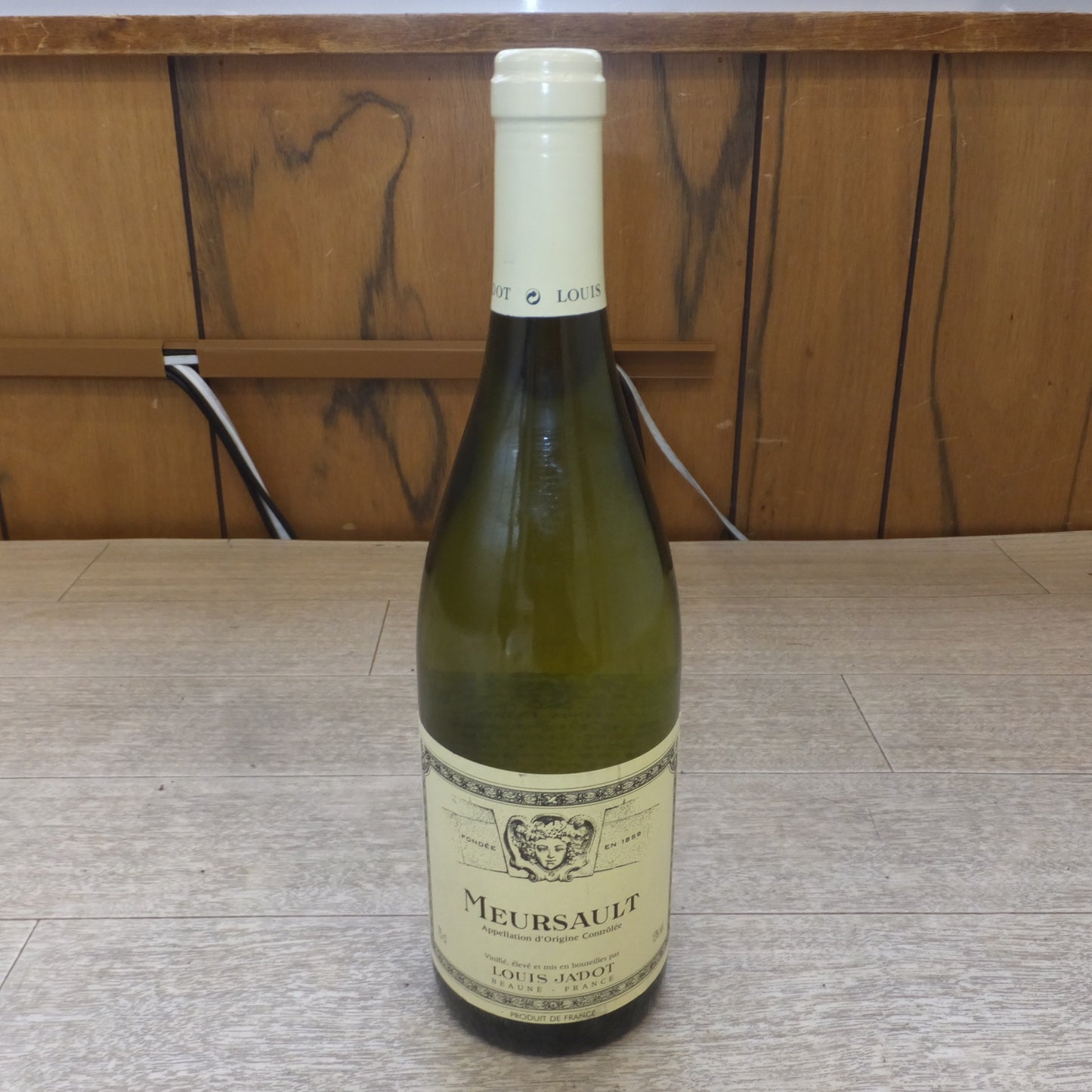 [送料無料] 未開栓★ルイ・ジャド・ムルソー 750ml 13% 年数不明 　LOUIS JADOT MEURSAULT　BEAUNE-FRANCE★