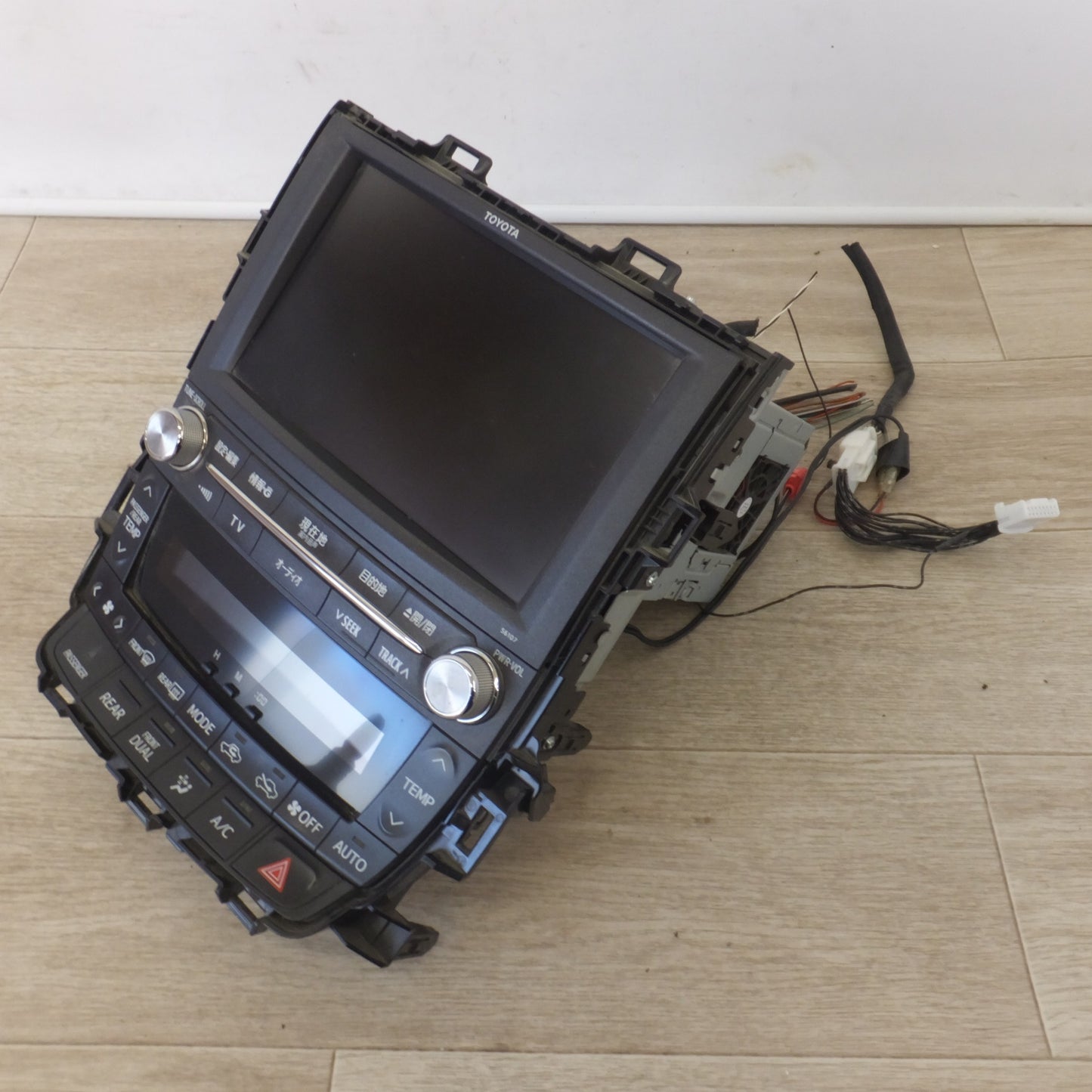 [送料無料] ★パナソニック製 トヨタ 純正 HDDナビ カーオーディオ 86100-58102　アルファード ヴェルファイア 20系[17]★