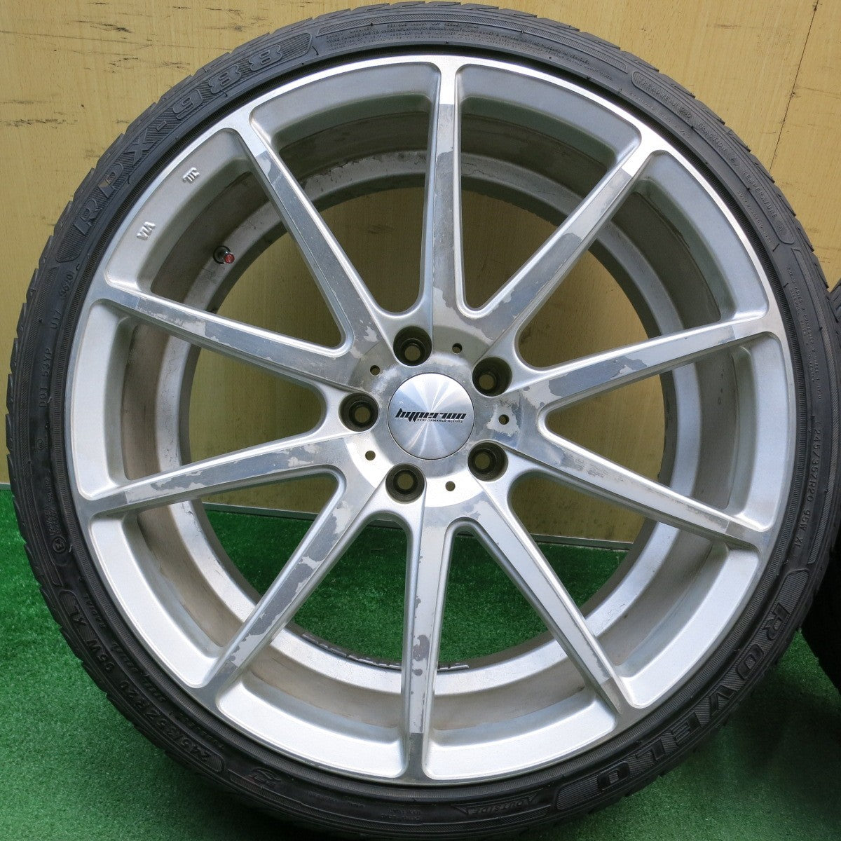4本価格★hyperion CVX 245/35R20 ロベロ RPX-988 ハイペリオン 20インチ PCD114.3/5H★6021509HAノ