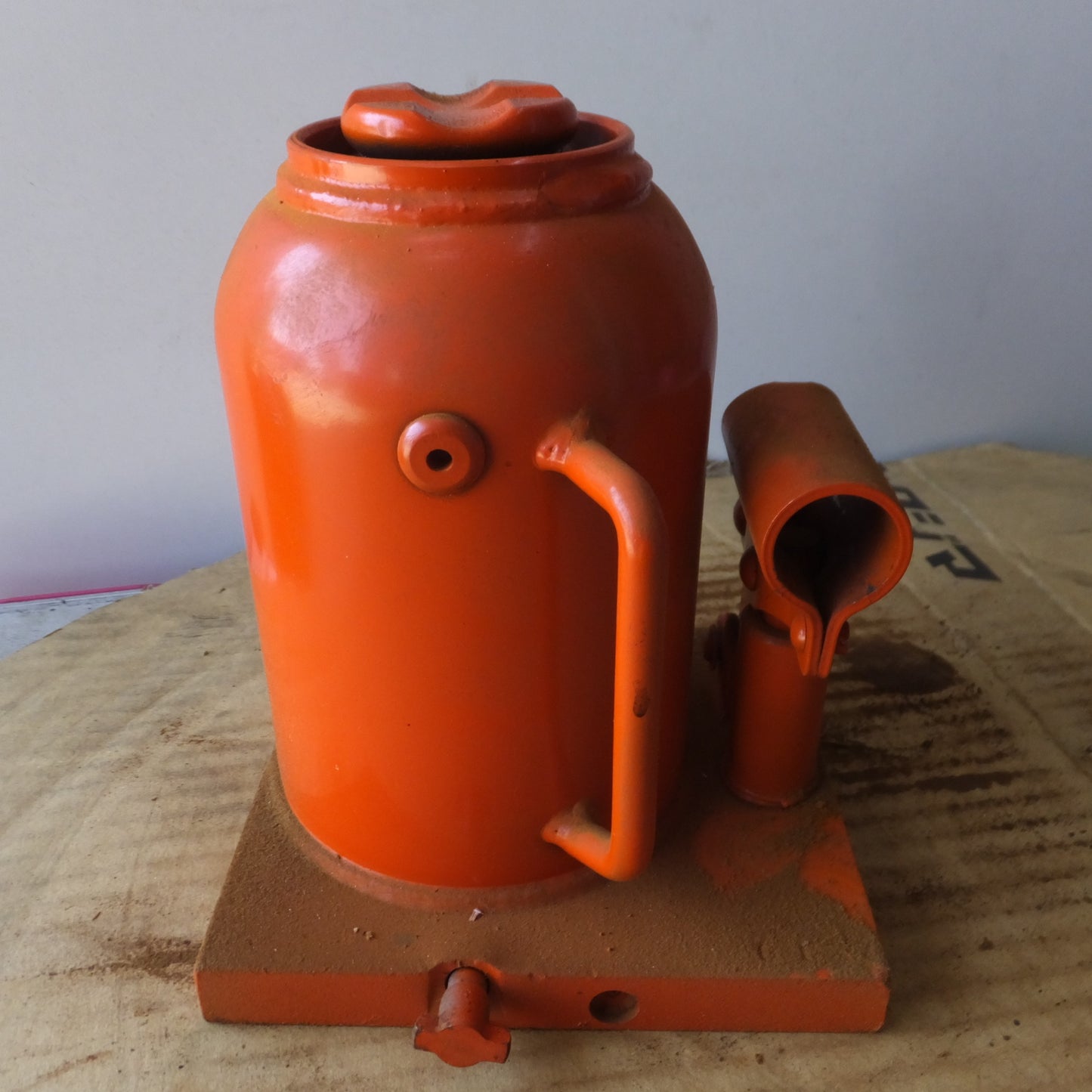 [送料無料] ◆マサダ 油圧ジャッキ HPD-10-2 工具 10TON 10ton 10トン 10000kg 油圧式 オイル だるま ダルマ 車載 自動車 点検 整備(6)◆