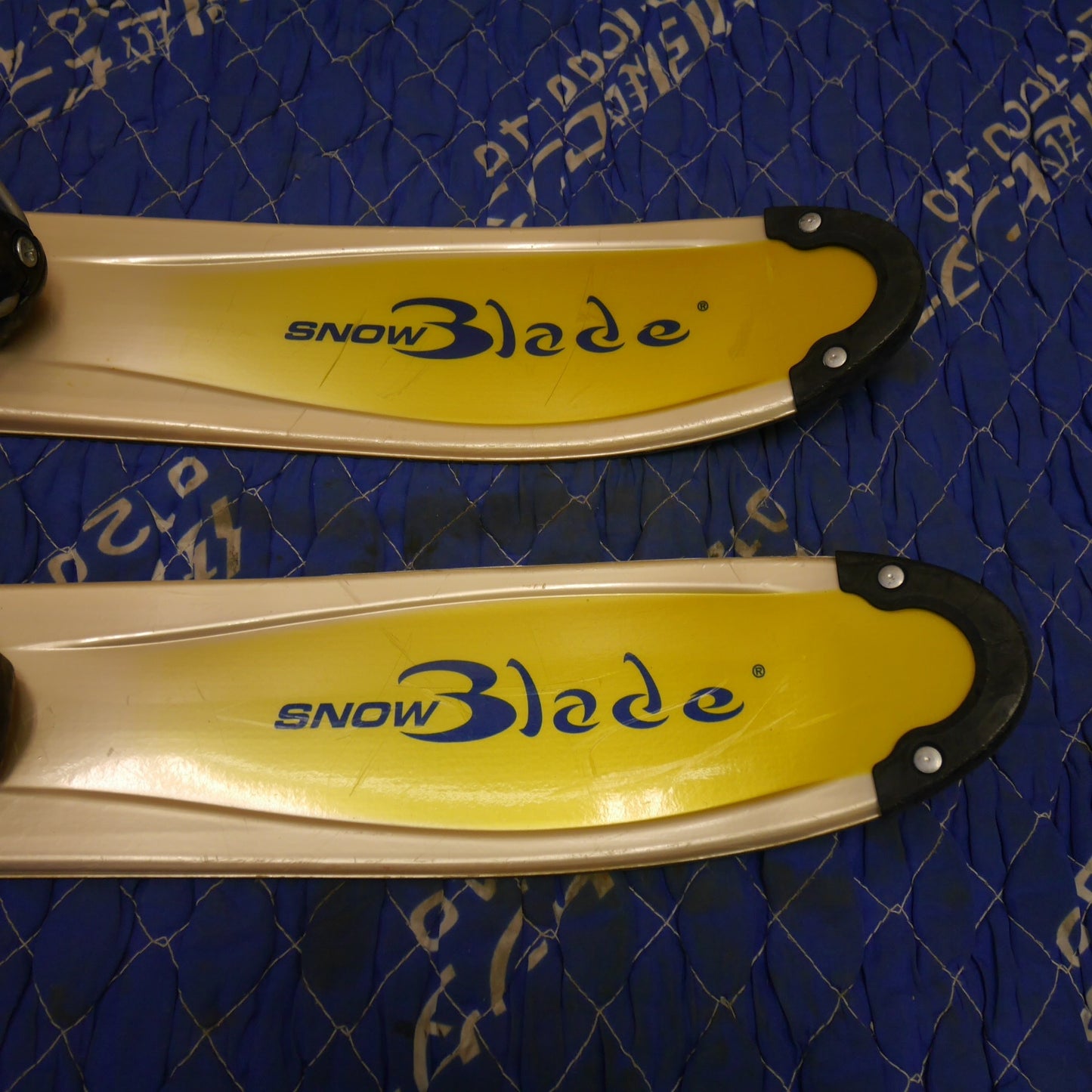 [送料無料] ☆SALOMON SNOW Blade サロモン スノーブレード スキー 板 約88cm ショート スキー 板 ビンディング 現状品☆
