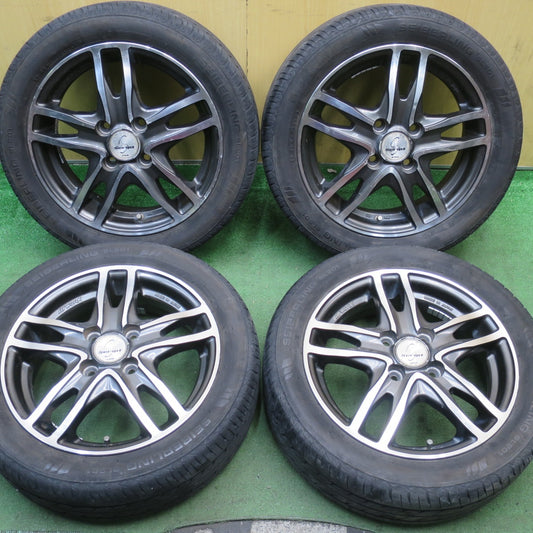 4本価格！22年★WORK Script STEEZ-SCRIPTT03 165/55R14 セイバーリング SL201 ワーク スクリプト 軽サイズ 14インチ PCD100/4H★5092603NJノ