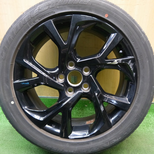 バリ溝！9.5分！1本★トヨタ C-HR 純正 225/50R18 ブリヂストン ポテンザ RE050A 18インチ CHR PCD114.3/5H★6020306Hノ