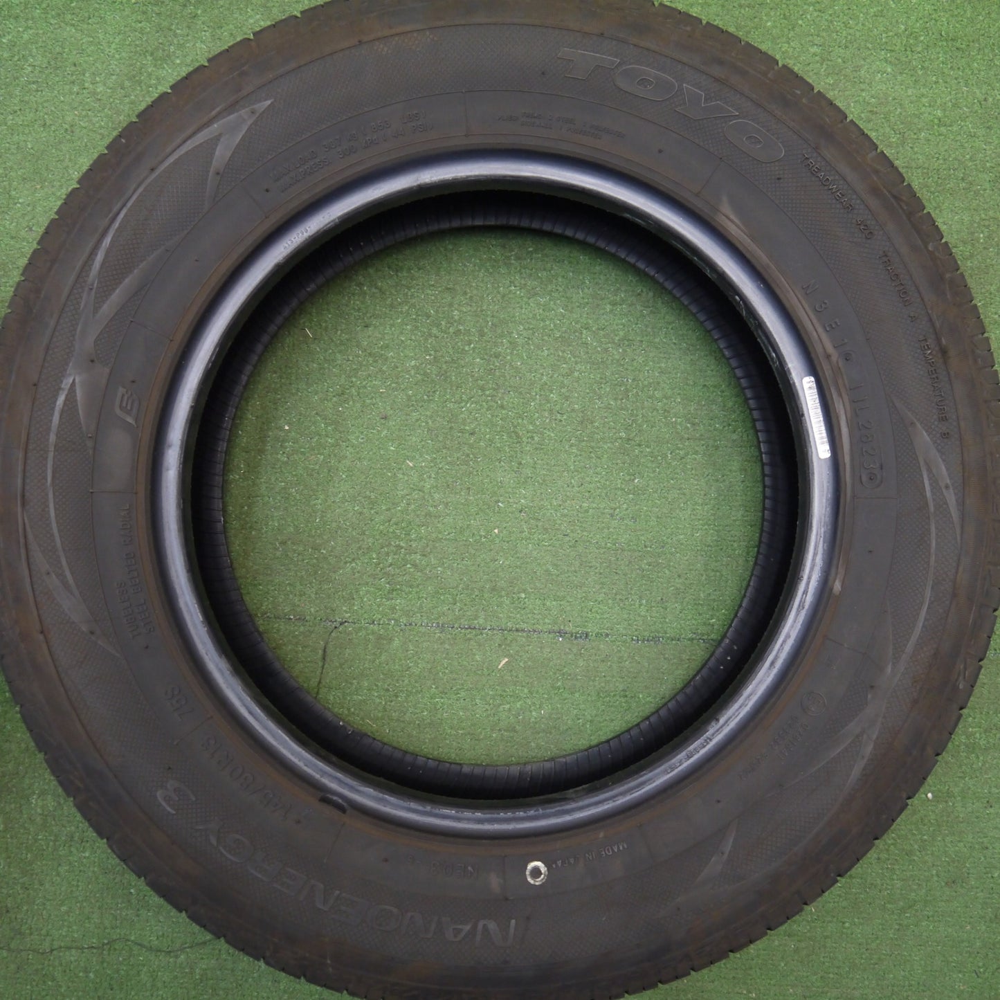 バリ溝！23年！8.5分★145/80R13 トーヨー ナノエナジー3 タイヤ 13インチ ムーヴ タント ミライース アルト ワゴンR 等★6022410Hノタ
