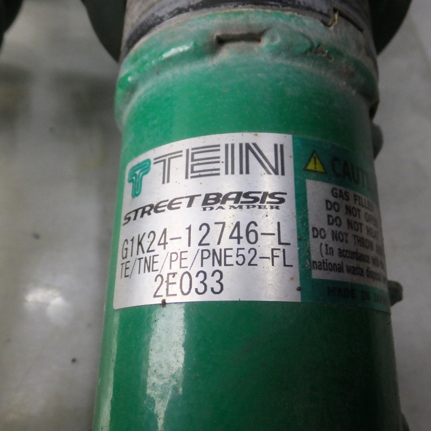 [送料無料] ◆TEIN エルグランド E52 車高調 サスペンション G1K24-12746 G1K25-12531 PNE52-R PNE52-FL テイン 現状品◆