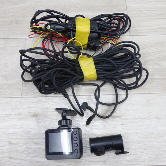 [送料無料] 付属品付き◆Yupiteru ユピテル ドライブレコーダー WDT610 前後 カメラ ドラレコ コード◆