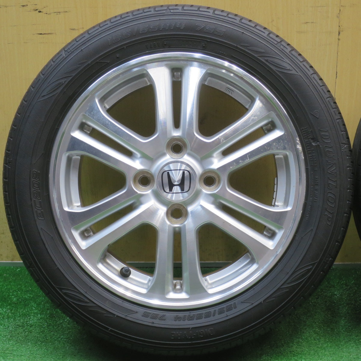 4本価格★ホンダ JF1 JF2 N-BOX カスタム 純正 155/65R14 ブリヂストン ネクストリー エコピア ダンロップ EC202 14インチ PCD100/4H★6050804NJノ