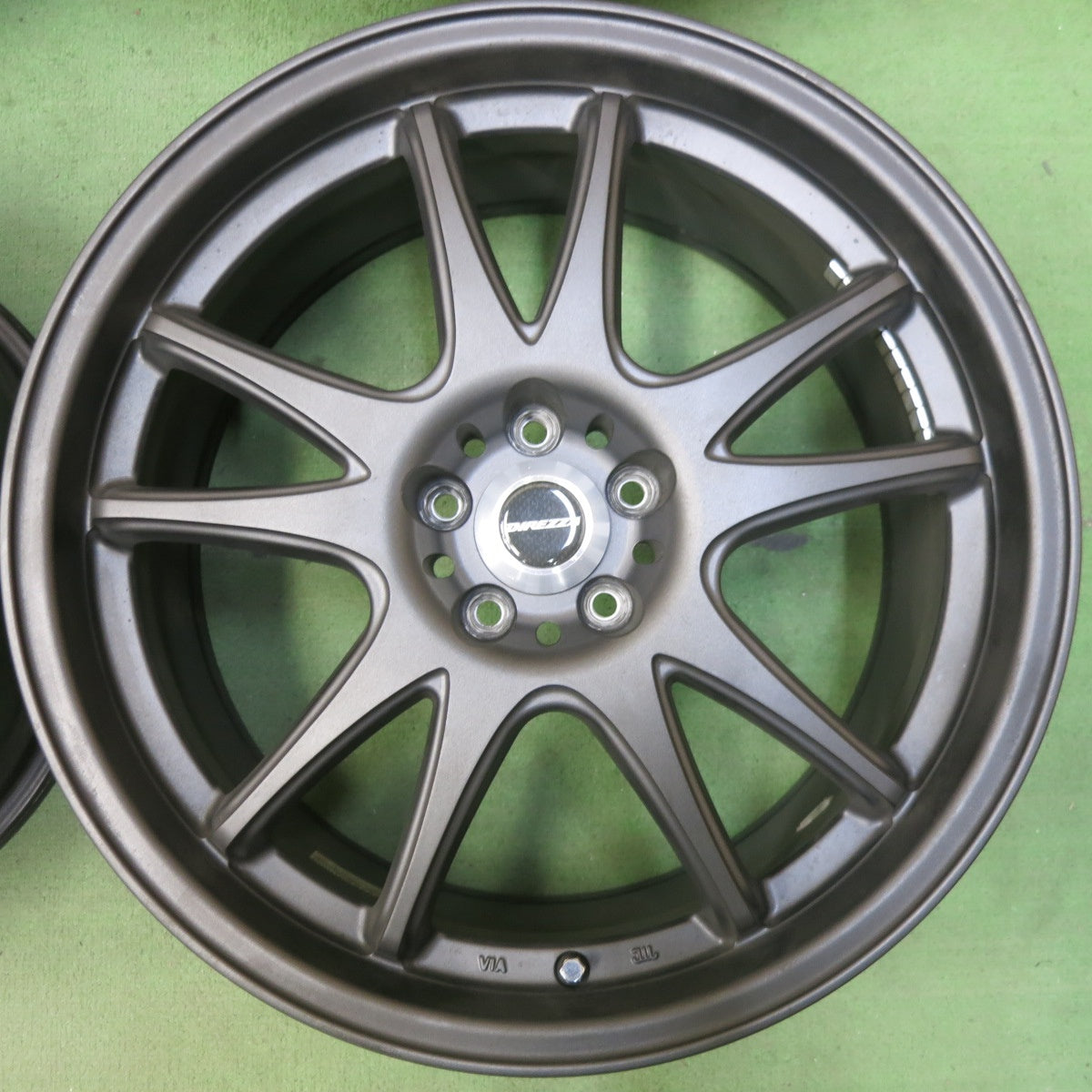 キレイ★86 BRZ 等 5ZIGEN DIREZZA ST01F 18インチ ホイール 18×8J 5次元 ディレッツァ PCD100/5H★5051606SYホ