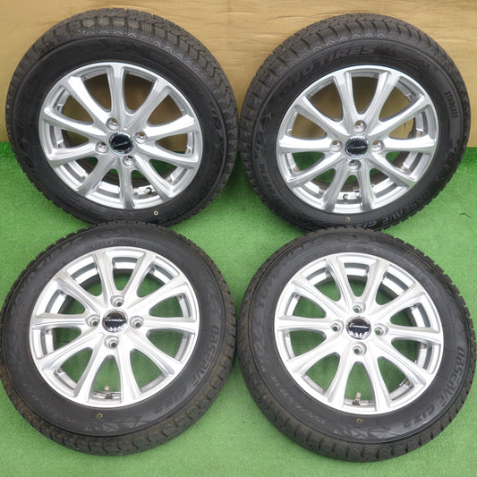 バリ溝！23年！キレイ！9.5分◎スタッドレス 155/65R14 トーヨー オブザーブ GIZ2 Exceeder エクシーダー 14インチ PCD100/4H◎6081002KTス