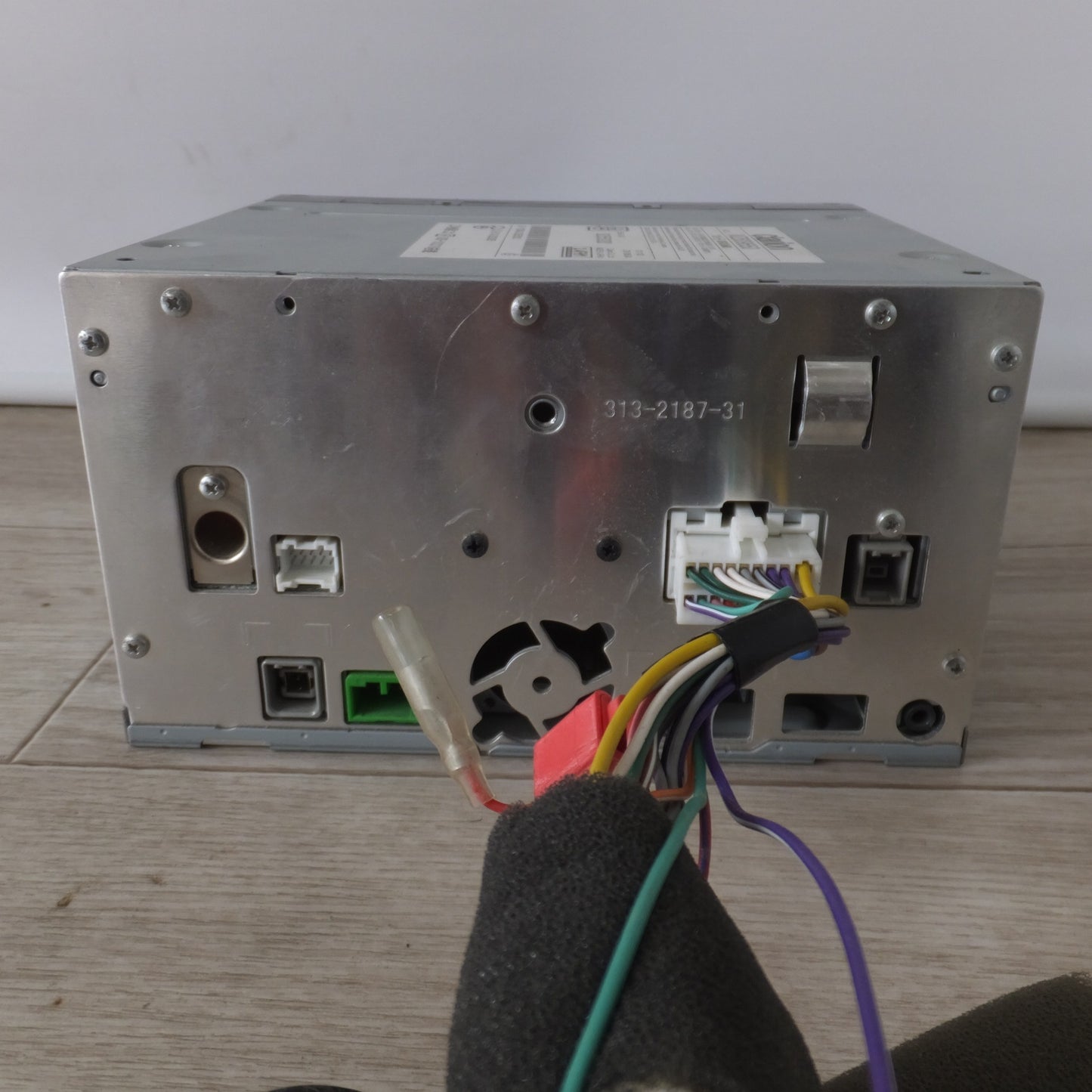 [送料無料] 現状品★クラリオン製 マツダ 純正 メモリーナビゲーション MZ609650 GCX515 セキュリティロック[29]★