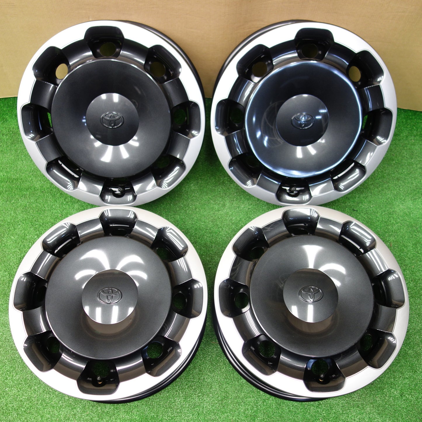 新車外し★トヨタ 10系 シエンタ Zグレード 純正 スチール ホイール 15インチ 15×5.5J PCD100/5H★5120604KTホ