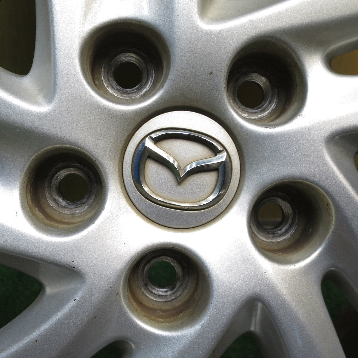 *送料無料* バリ溝！22年！9分★マツダ プレマシー 純正 205/55R16 ヨコハマ BluEarth-ES ES32 16インチ PCD114.3/5H★4041301クノ