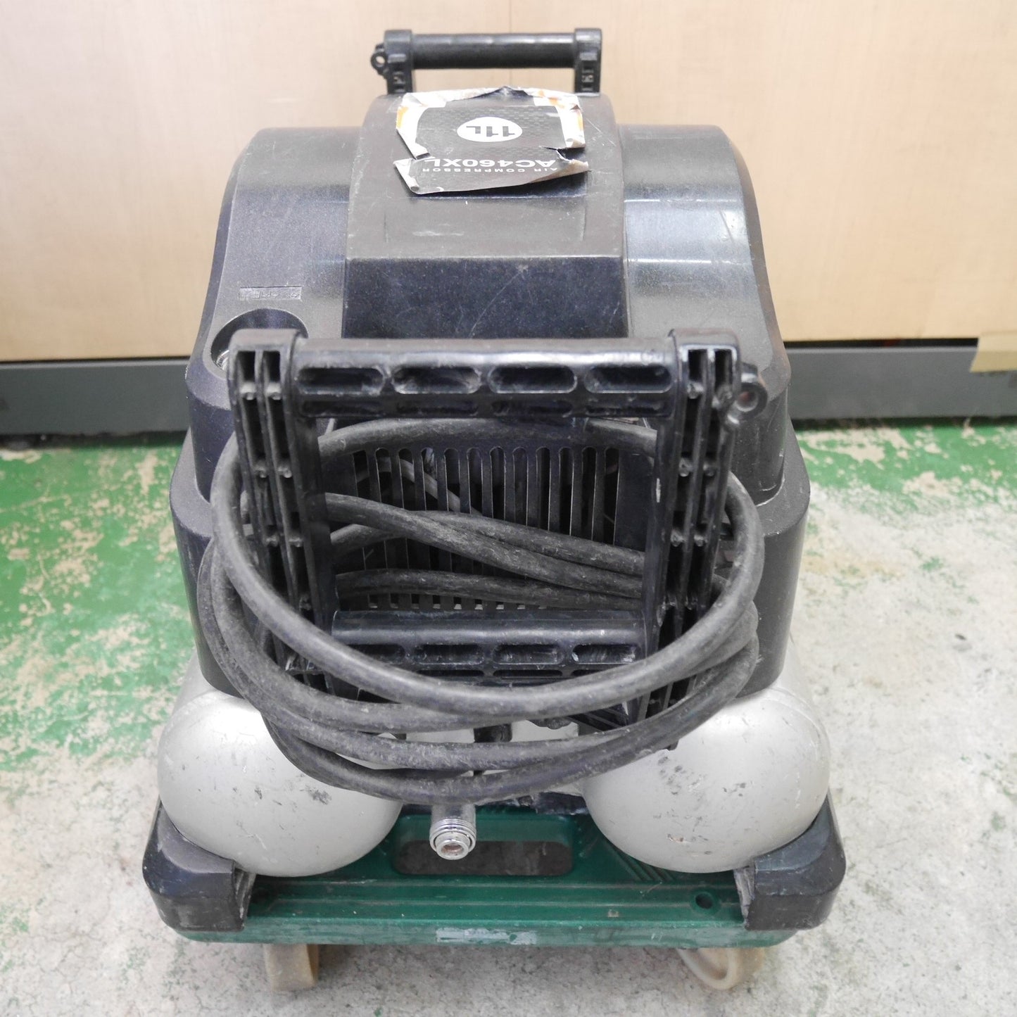 ☆マキタ エア コンプレッサー AC460XL 11L 高圧用 一般用 エアー ツール 工具 makita 100V 現状品☆ [送料無料]