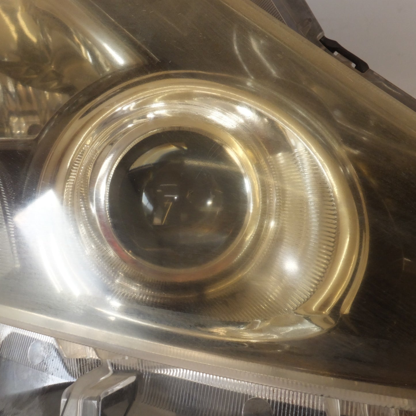 [送料無料] 岐阜発 現状品★トヨタ TOYOTA 純正 アルファード ANH20W ヘッドライト ICHIKOH 58-21 HCHR-691 右(24)★