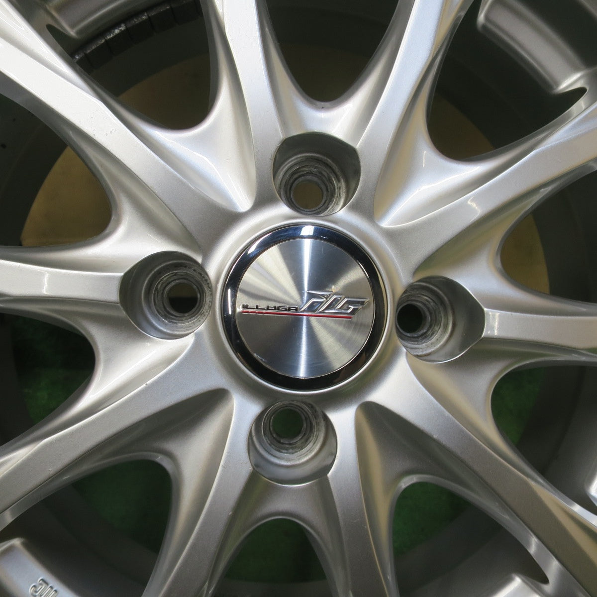 キレイ！22年★スタッドレス 165/65R14 コンチネンタル ノースコンタクト NC6 ILLUGA 社外 アルミ 14インチ PCD100/4H★6042512イス