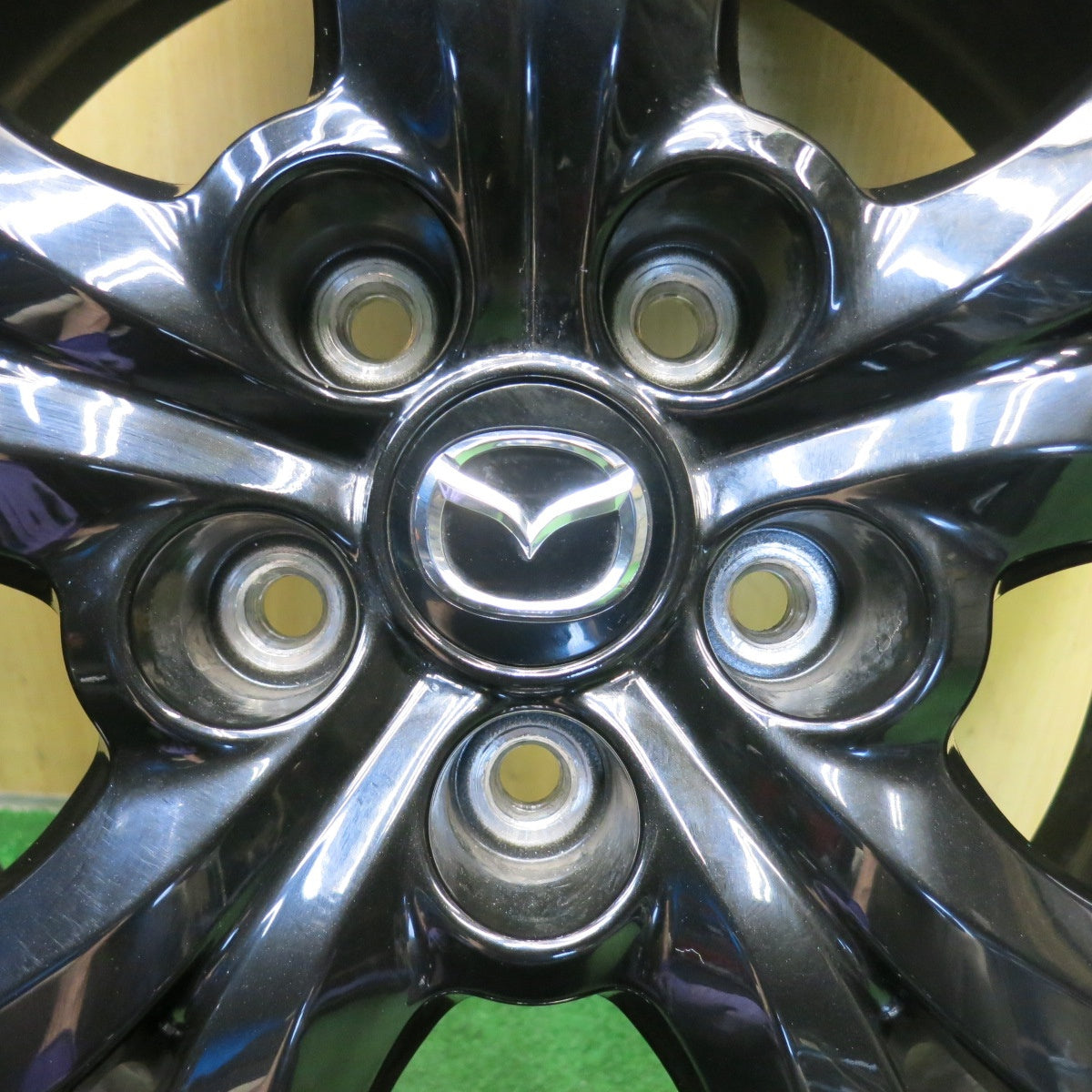 バリ溝！24年！9分◎マツダ CX-30 純正 215/55R18 ブリヂストン トランザ T005A 18インチ CX30 PCD114.3/5H◎6070508HAノ