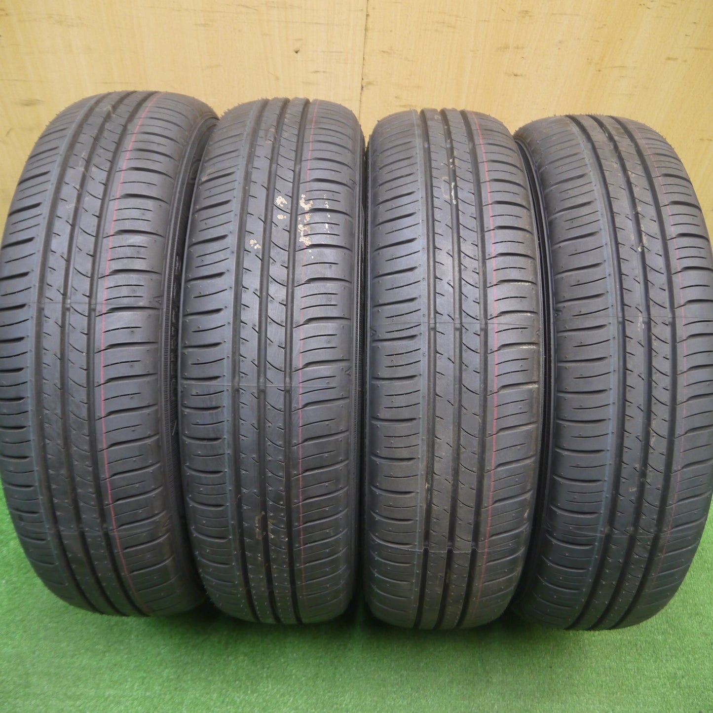 [送料無料] 新車外し！24年★三菱 デリカ ミニ 純正 165/60R15 ダンロップ エナセーブ EC300+ 15インチ PCD100/4H★4112707Hノ