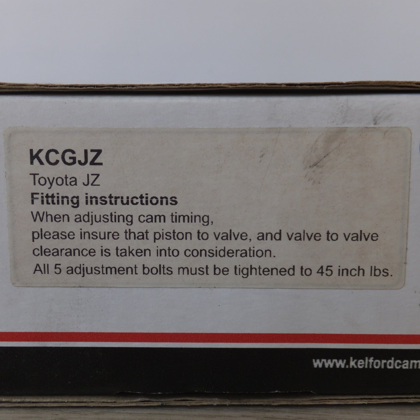 [送料無料] 未使用★ケルフォードカム KELFORD CAMS カムギア Cam Gears KCGJZ Toyota JZ★