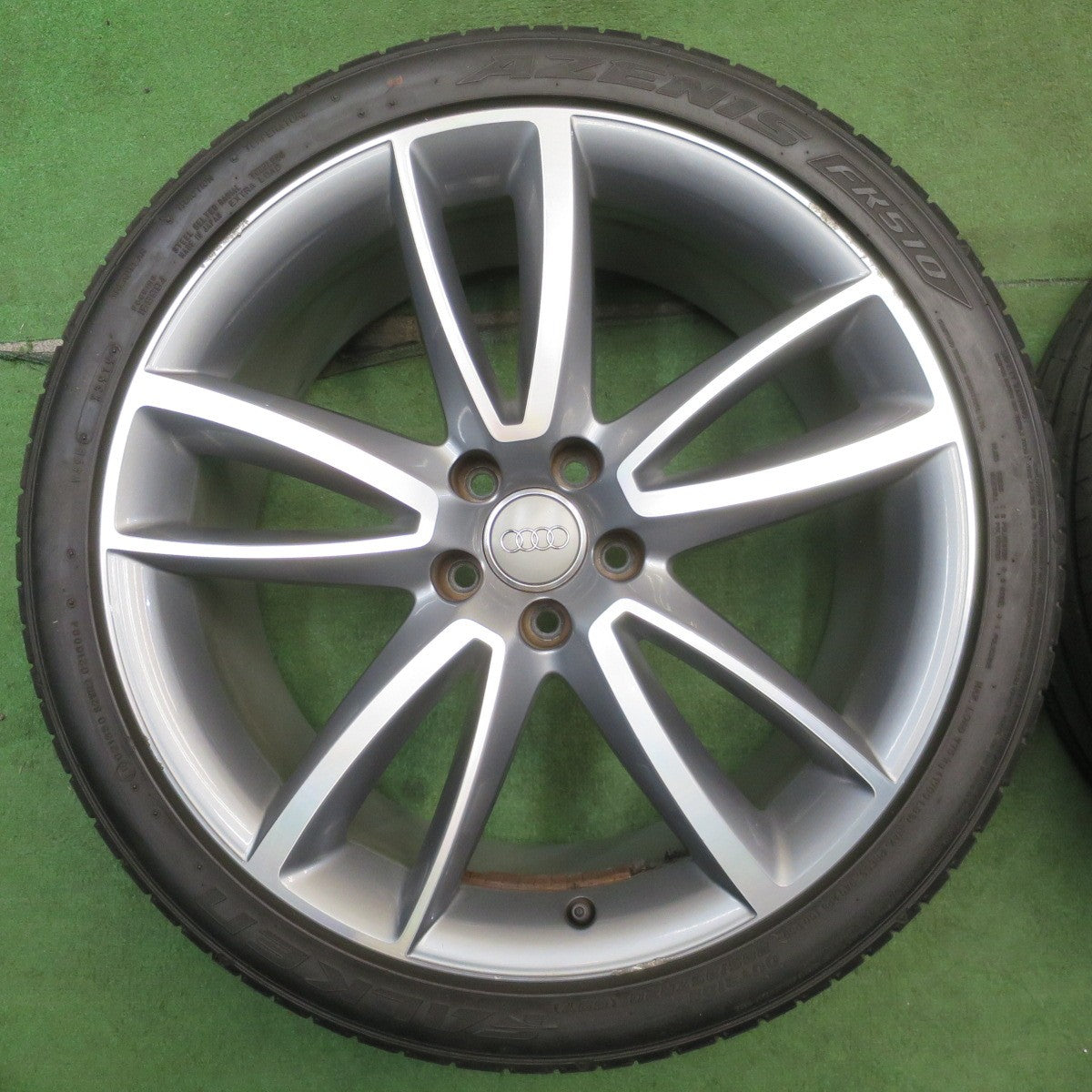 4本価格◎アウディ A8 S8 純正 265/35R20 ファルケン アゼニス FK510 20インチ PCD112/5H◎6061703NJノ