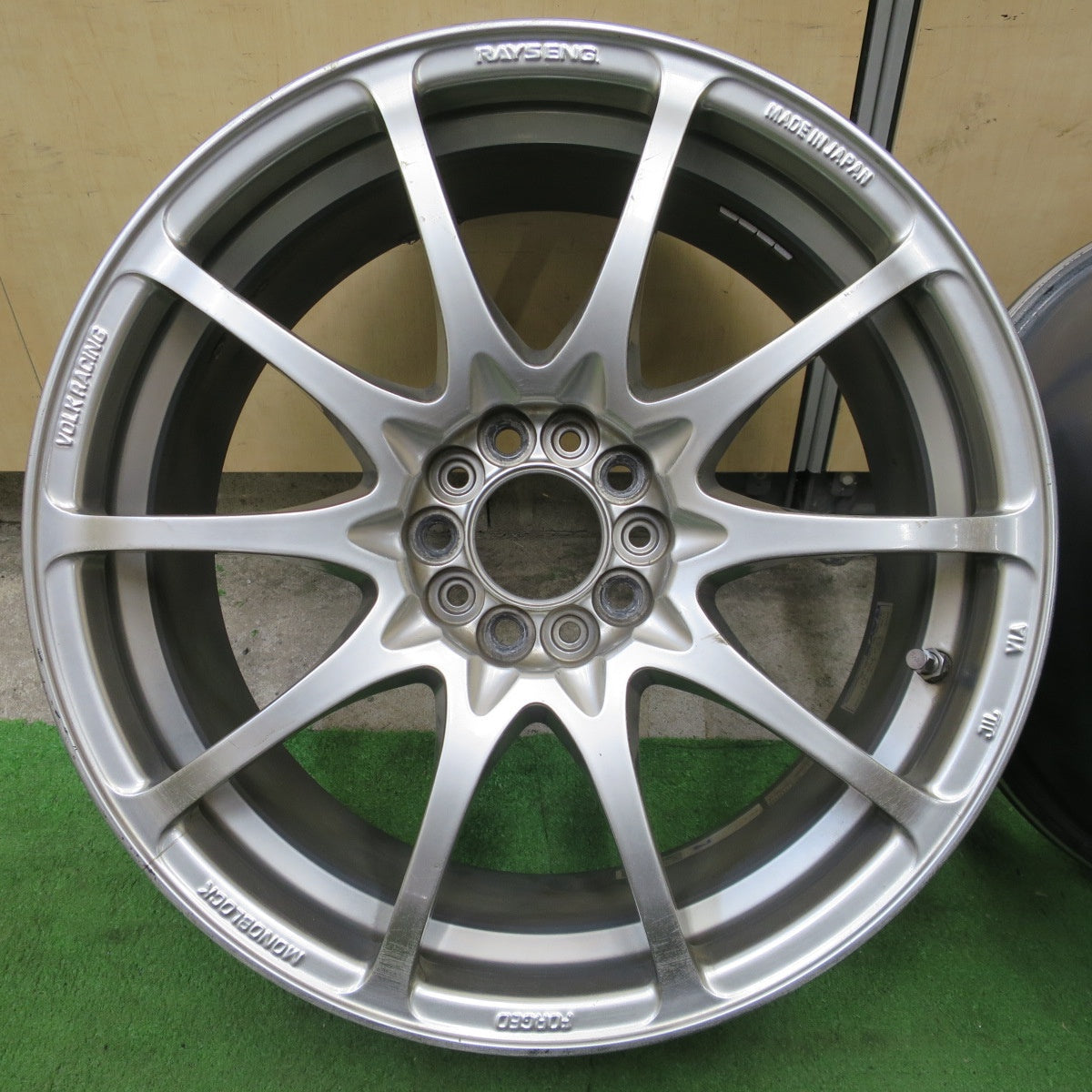 4本価格★RAYS VOLK RACING VR CE28NF MONOBLOCK 鍛造 17インチ ホイール レイズ ボルクレーシング モノブロック 17×7.5JJ PCD100/5H★6052203NGホ