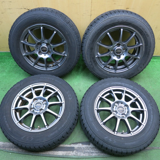 バリ溝！23年！キレイ！9.5分★スタッドレス 175/70R14 トーヨー オブザーブ ガリット GIZ SCHNEIDER MiD シュナイダー マルカ 14インチ PCD100/4H★5092702HAス