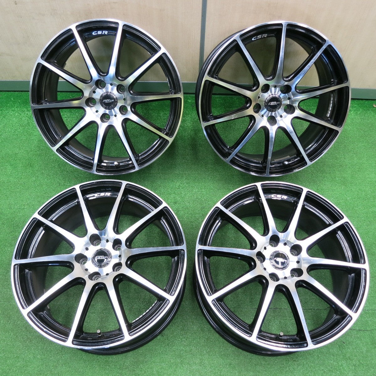 [送料無料] 4本価格★X CROSS SPEED PREMIUM クロススピード プレミアム 18インチ ホイール 18×8J PCD114.3/5H★4101104NJホ